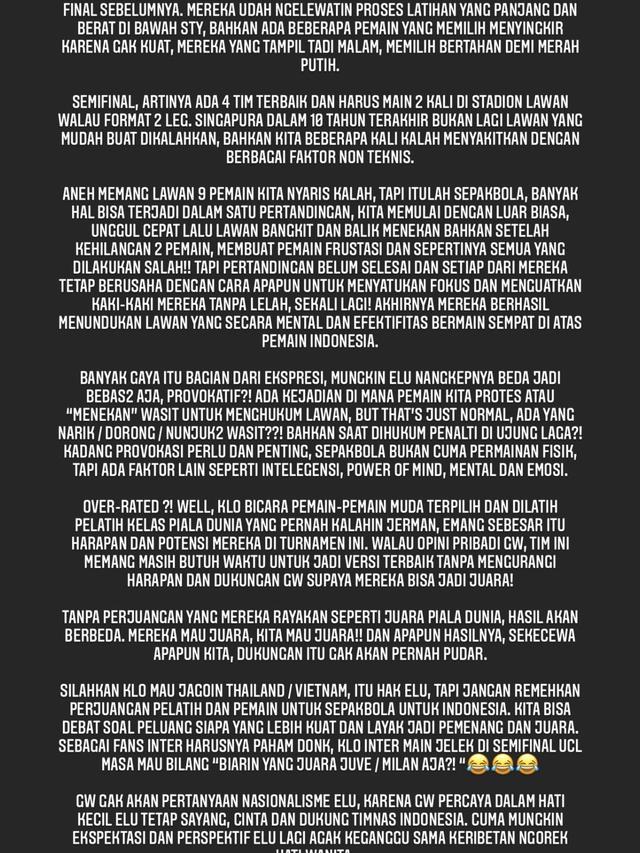 Unggahan Darius Sinathrya. (Foto: Dok. Instagram @darius_sinathrya)