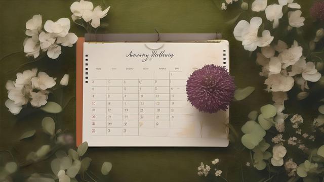 ilustrasi kalender (Foto By AI)