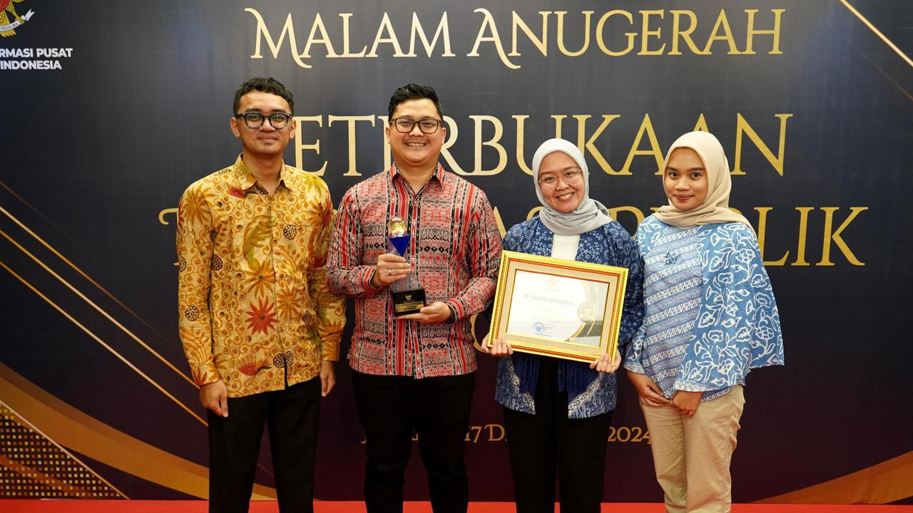 TASPEN Pertahankan Predikat Informatif pada Anugerah Keterbukaan Informasi Publik Tahun 2024