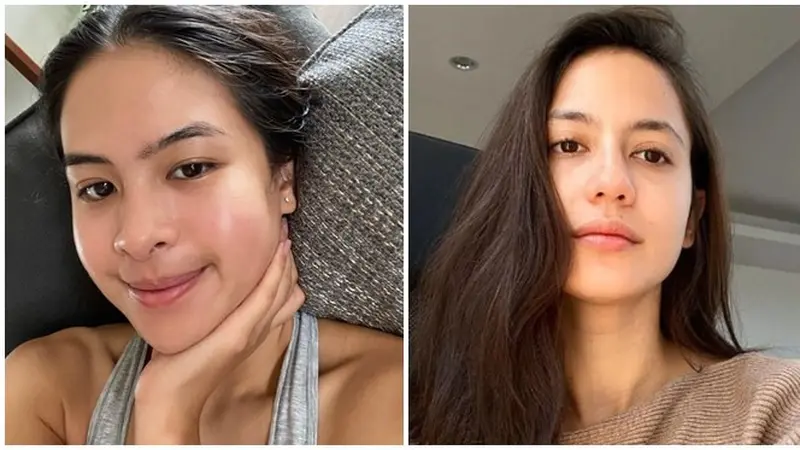 Pesona 8 Artis Tetap Percaya Diri Tanpa Makeup, Mengaku Nyaman