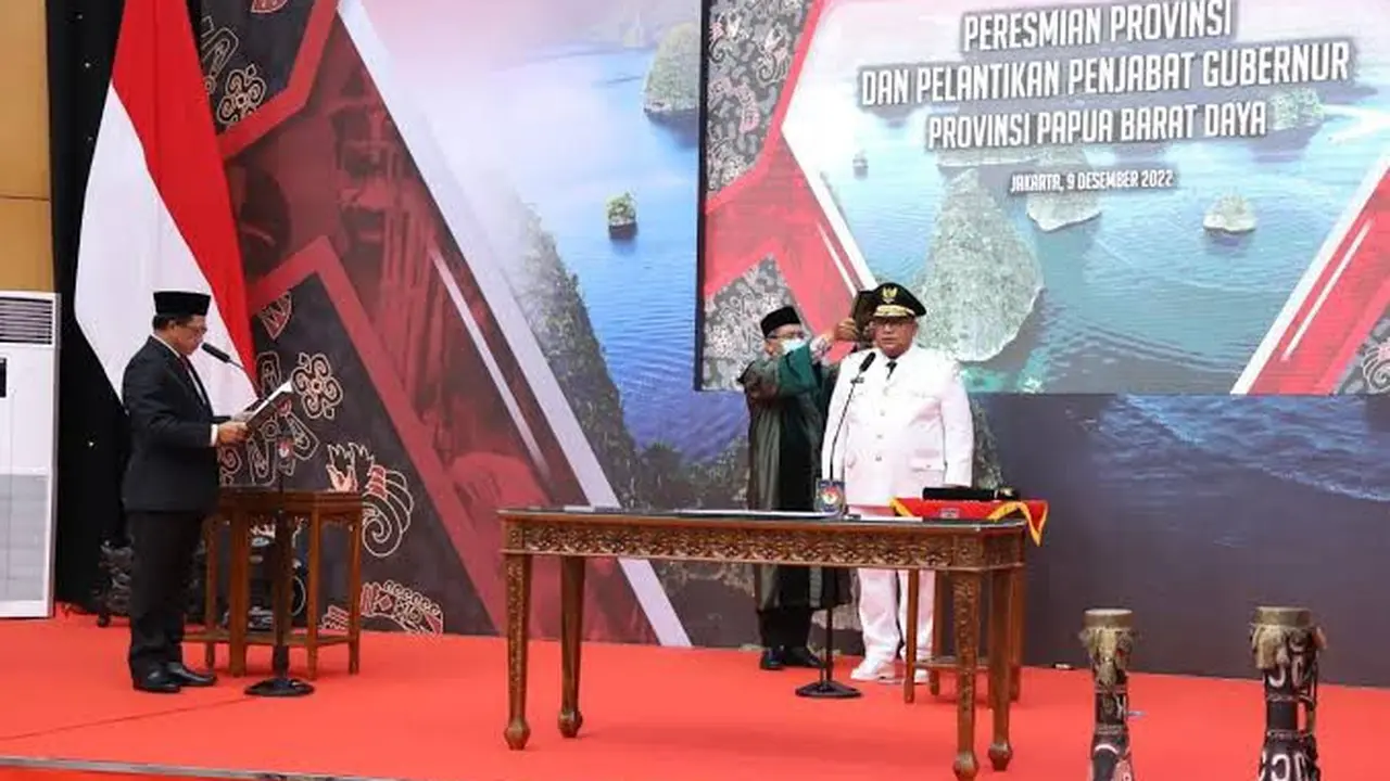 Pelantikan Pejabat (Pj) Gubernur Papua Barat Daya (Istimewa)