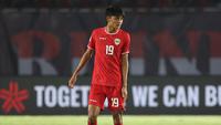 Achmad Maulana Syarif beraksi bersama Timnas Indonesia dalam Piala AFF 2024.
