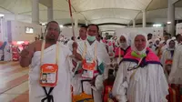 Jemaah Haji Indonesia di Bandara King Abdul Aziz, Jeddah. Darmawan/MCH