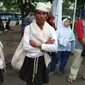 Salim peserta terkecil Badui Seba. (Liputan6.com/Yandhi Deslatama)