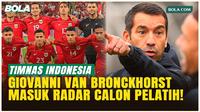 Media Inggris Ungkap Rumor Giovanni van Bronckhorst Isi Kursi Pelatih Timnas Indonesia!