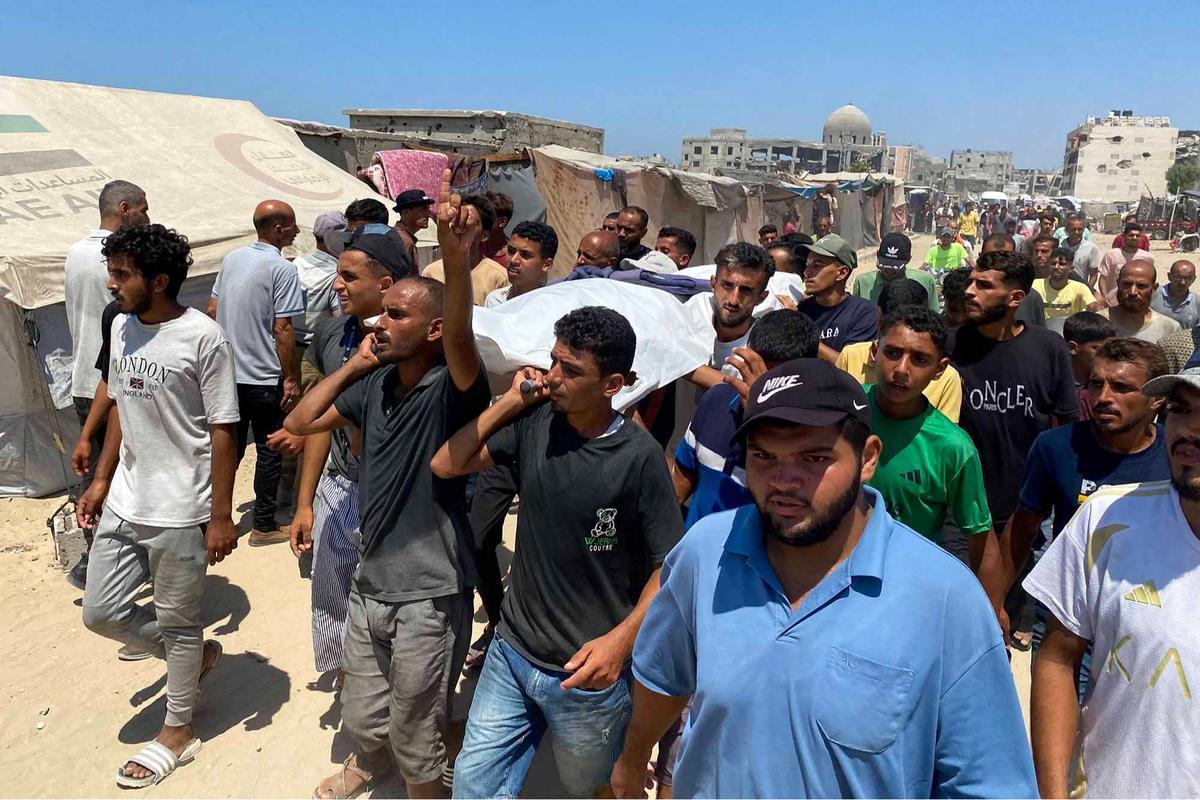 FOTO: Serangan Israel ke RS Nasser Tewaskan 5 Jurnalis, Total 245 Wartawan Gugur di Gaza
