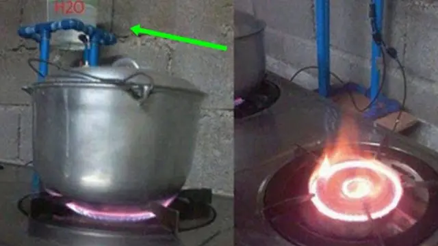 Keren, Pria Ini Ciptakan Kompor Berbahan Bakar Air