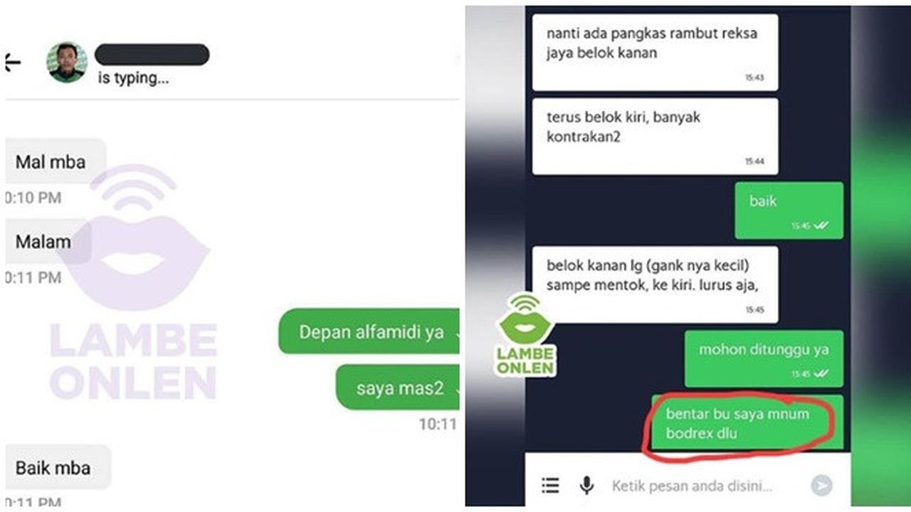 Chat Absurd Driver Ojek Online Dengan Pelanggan Ini Bikin Senyum Tipis