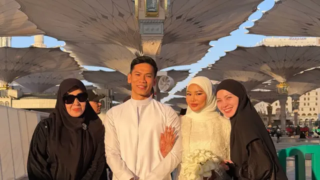 Haviza Devi Anjani salah satu bridesmaid Dara Arafah. [@havizadevianjani]