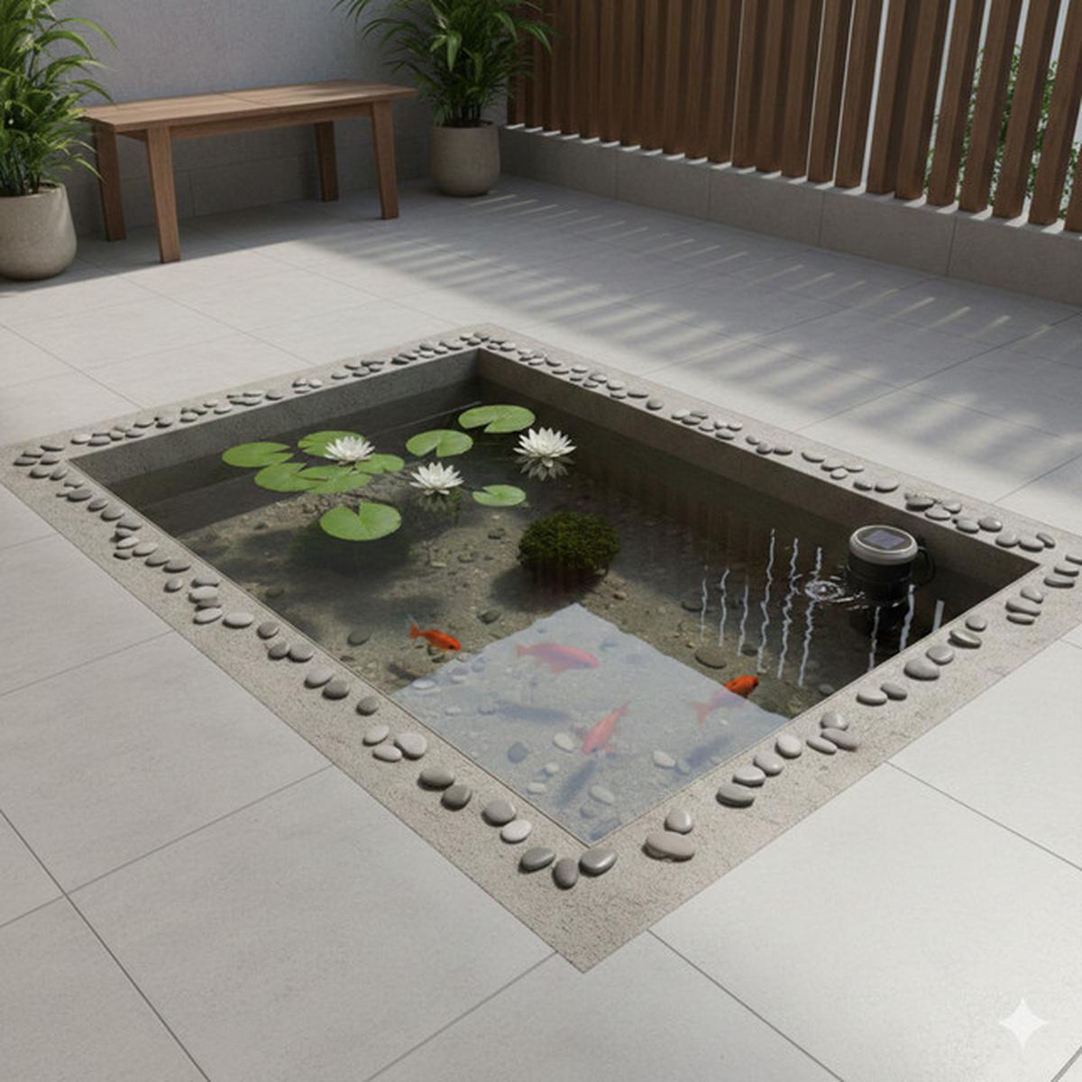 Budget Tipis tapi Mau Rumah Lebih Hidup? 10 Model Kolam Ikan Minimalis Ini Bisa Jadi Solusi