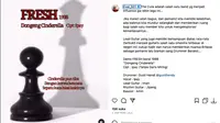 Ipay Munculkan Versi Asli Lagu Cinderella di Tengah Kisruh dengan Band Radja, Warganet: Ini Lebih Enak. (instagram.com/rival_501)