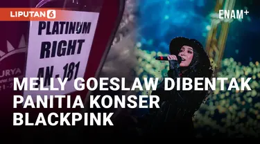 Melly Goeslaw Ngaku Tidak Kebagian Kursi Hingga Dibentak Panitia Konser BLACKPINK