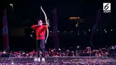 Acara ini menandai setahun Jakarta-Palembang sebelum menjadi tuan rumah Asian Games ke-18.