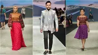 Alumni D'Academy jadi model di Indonesia Fashion Week 2022. (Sumber: Instagram/lida_selfi07/da4_fildan/da4_putri03)