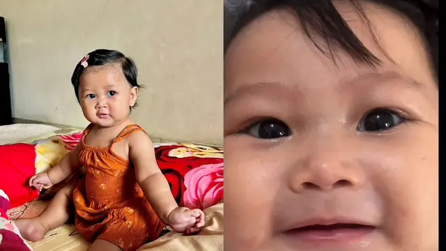 Bayi mirip Prabowo, menurut pengakuan istri saat hamil suaminya ering menonton Prabowo.