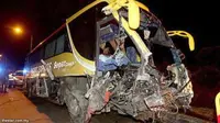 Horor di Dalam Bus Maut Sebelum Terjun ke Jurang Malaysia