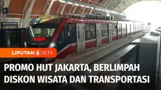 Merayakan Hari Ulang Tahun Jakarta ke-497, berbagai promo menarik dihadirkan Pemerintah Provinsi DKI Jakarta. Salah satunya bagi Anda para pengguna transportasi publik, MRT, LRT, dan juga Transjakarta, cukup membayar Rp 1 saja.