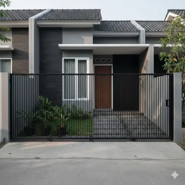 Model Pagar Rumah Kecil