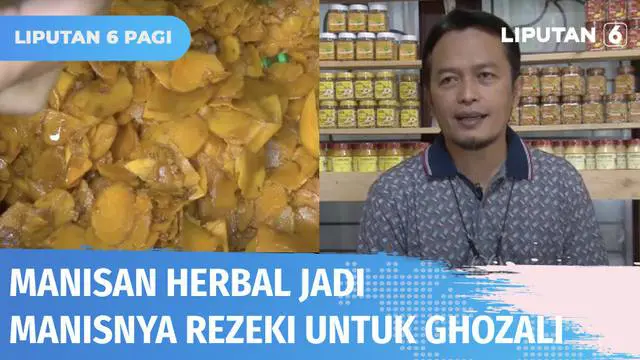 Ghozali semula adalah pengusaha di bidang pariwisata, namun sejak pandemi Covid-19, usahanya otomatis mandek. Tak lama terbersit ide untuk buat manisan herbal, salah satunya manisan empon-empon. Kini Ghozali bisa hidup dari keuntungan manisan herbal.