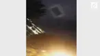Saksi mata beranggapan objek tersebut adalah UFO.