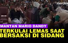 VIDEO: Amanda Mantan Mario Dandy Sesak Napas Terkulai Lemas di Sidang