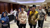 Emil Dardak dan Jimly Asshiddiqie menghadiri acara halal bihalal ICMI. (Foto: Istimewa)