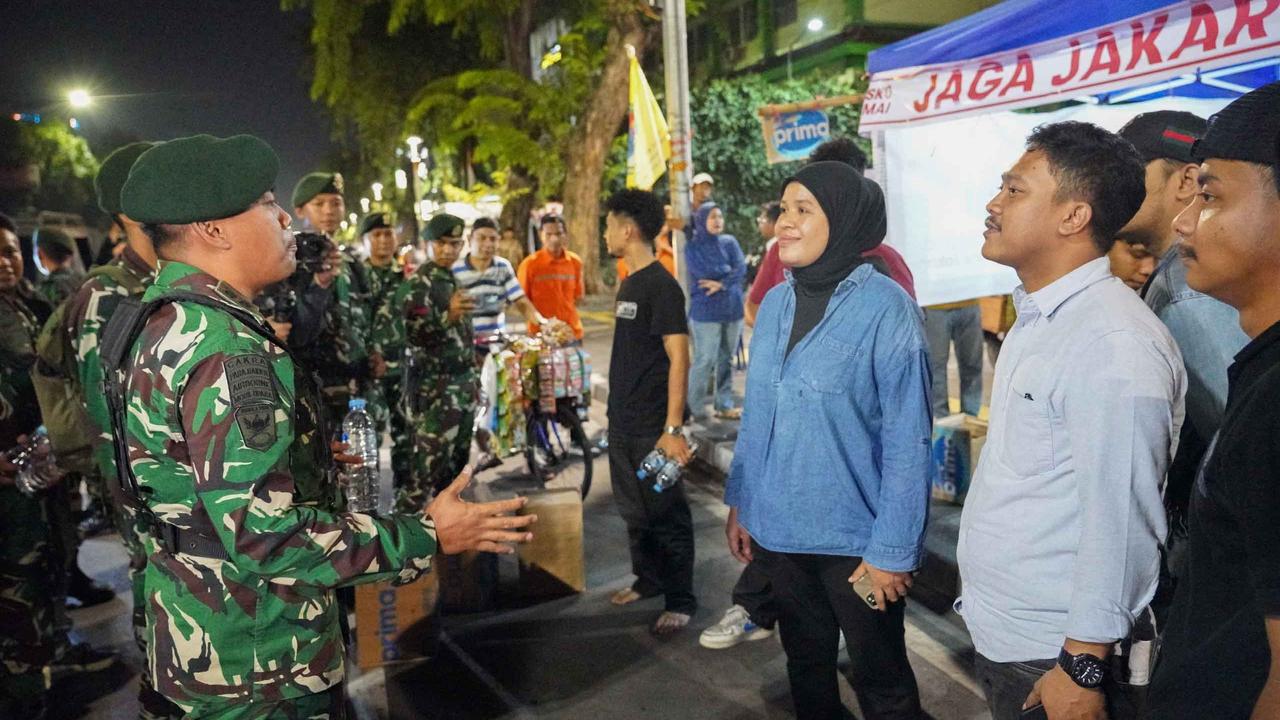 FOTO: Jaga Stabilitas Jakarta, TNI AD Gelar Patroli Skala Besar