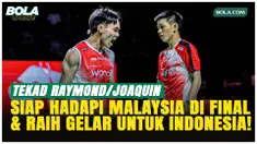 Raymond Indra/Nikolaus Joaquin bersiap menghadapi pasangan Malaysia di final Indonesia Open 2026, Minggu (7/6/2026). Mereka membahas target setelah masuk top 10 dunia, tekanan tampil di Istora, chemistry sebagai pasangan, hingga peluang meraih gelar ...