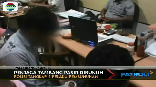 Polisi Tangkap Pembunuh Penjaga Tambang Pasir di Palembang