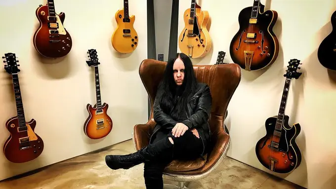 Joey Jordison. (Instagram/ thejoeyjordison)