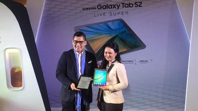 Galaxy Tab S2 Tablet Super Tipis Yang Pas Untuk Telecommuting Tekno Liputan6 Com