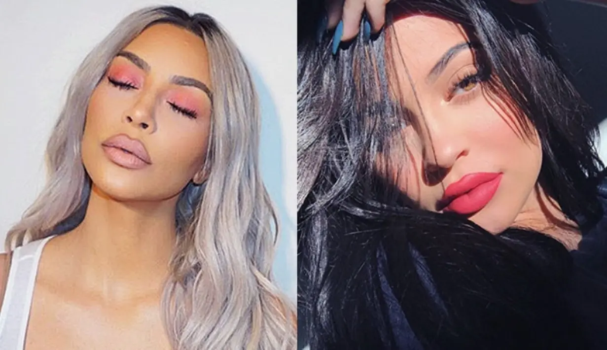 Dilansir dari E! News, Kim Kardashian pun menceritakan hal-hal yang sering ia tanyakan pada Kylie Jenner. (instagram/kimkardashan-kyliejenner)