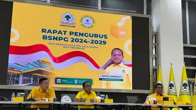 Badan Saksi Nasional Partai GOLKAR (BSNPG) menggelar rapat pengurus untuk membahas persiapan rekrutmen pengurus baru di tingkat Provinsi hingga Kabupaten/Kota (Istimewa)