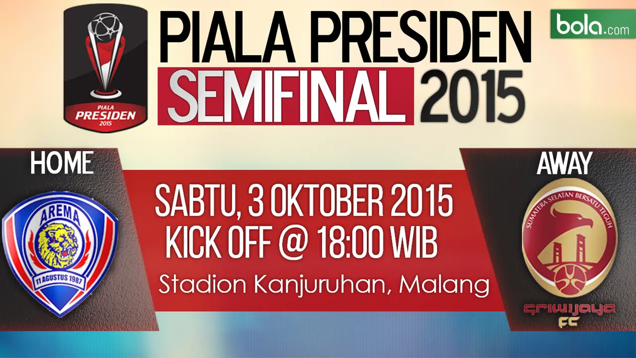 Piala Presiden 2015: Arema Cronus vs Sriwijaya (Bola.com/Samsul Hadi)