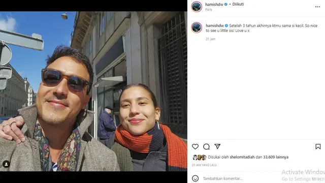 Hamish Daud (Foto: Instagram/@hamishdw)