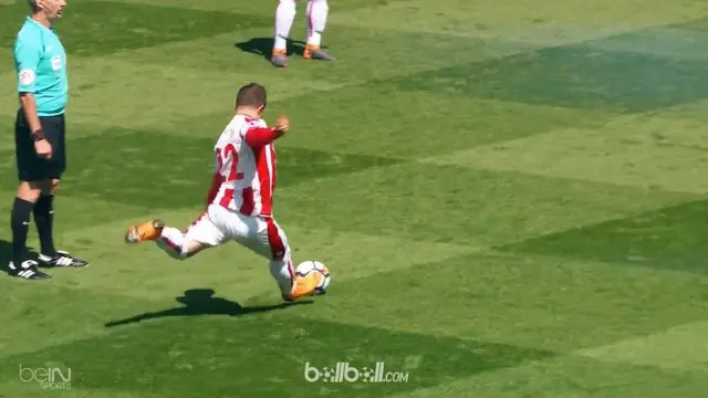 VIDEO: Shaqiri dan Para Pencetak Gol Terbaik Pekan Ke-37 Premier League