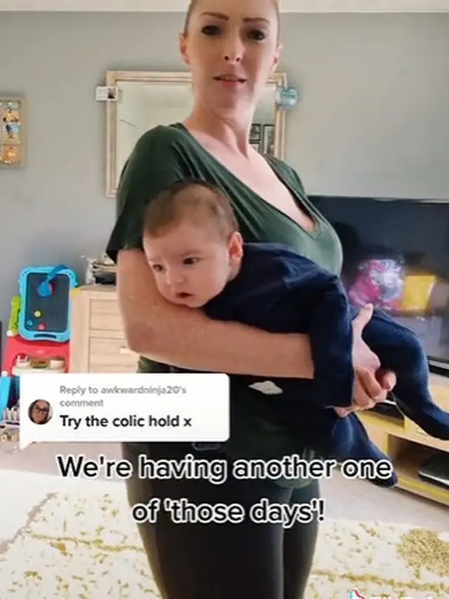 Viral Wanita Bagikan Cara Cepat Tidurkan Bayi yang Rewel