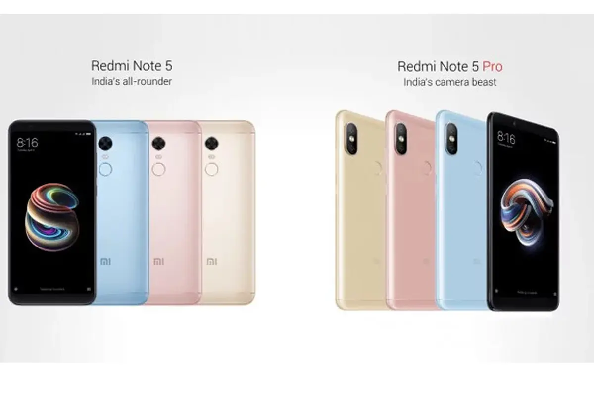 Redmi 5 Plus dan Redmi Note 5 Pro