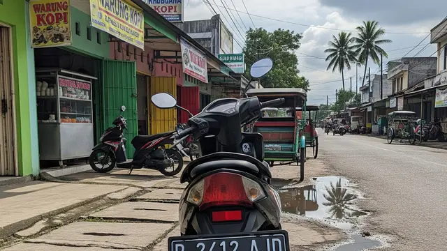 Ilustrasi Tanda Nomor Kendaraan Plat R