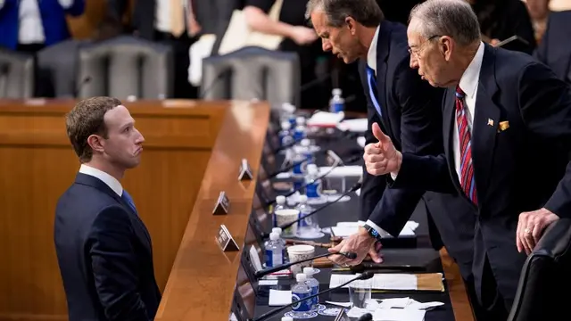 Mark Zuckerberg di Depan Senat AS: Saya Minta Maaf