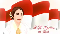 Ilustrasi Hari Kartini. (Image by Freepik)