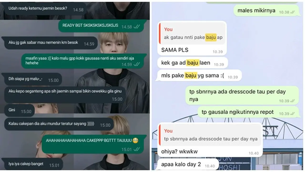 6 Balasan Chat Cowok ke Pacar Bahas Konser NCT Dream Ini Pengertian Banget