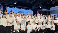 Ketua Umum PSI, Kaesang Pangarep melantik kepengurusan DPP PSI 2025-2029. (Foto: Liputan6.com/Lizsa Egeham).