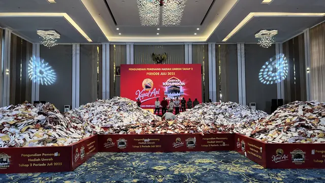 Kapal Api mengumumkan 50 pemenang tahap kedua yang berhak mendapatkan Paket umrah. (Dok Kapal Api)