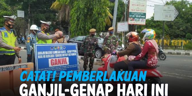 VIDEO: Catat! 13 Ruas Jalan Pemberlakuan Ganjil Genap di Jakarta