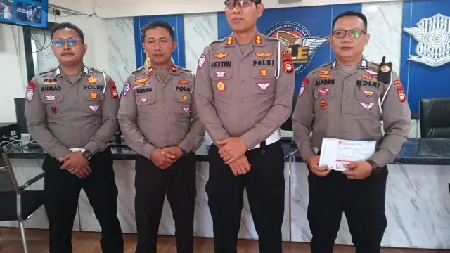 Kasubdit Penegakan Hukum Ditlantas Polda Sulsel, AKBP Amin Toha.