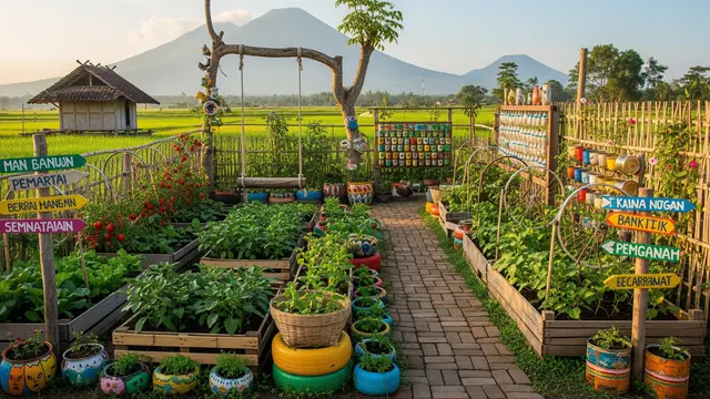 8 Model Kebun Sayur Estetik di Desa yang Cocok untuk Foto-foto, Spot Instagramable