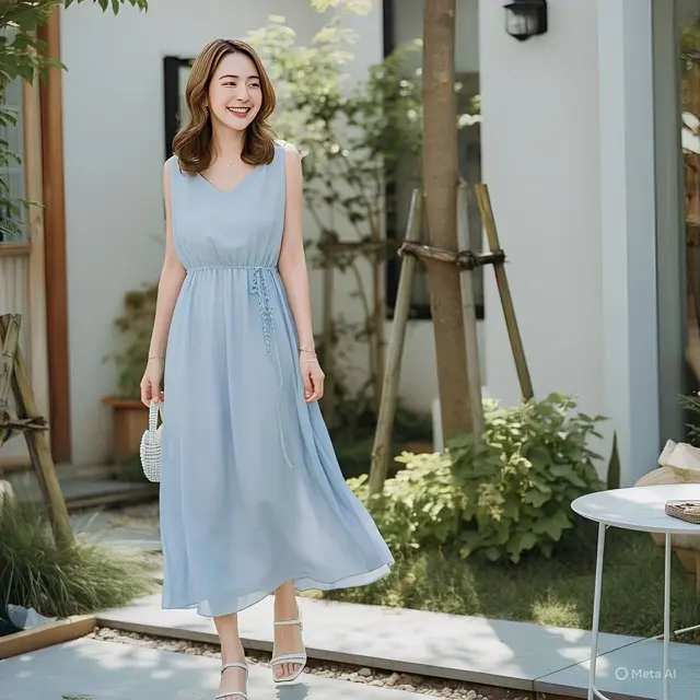 Outfit Biru
