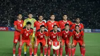 Indonesia kembali unggul pada menit ke-51. Beckham Putra membobol gawang Kamboja lewat tembakan dari luar kotak penalti.  (Foto:Dok.PSSI)