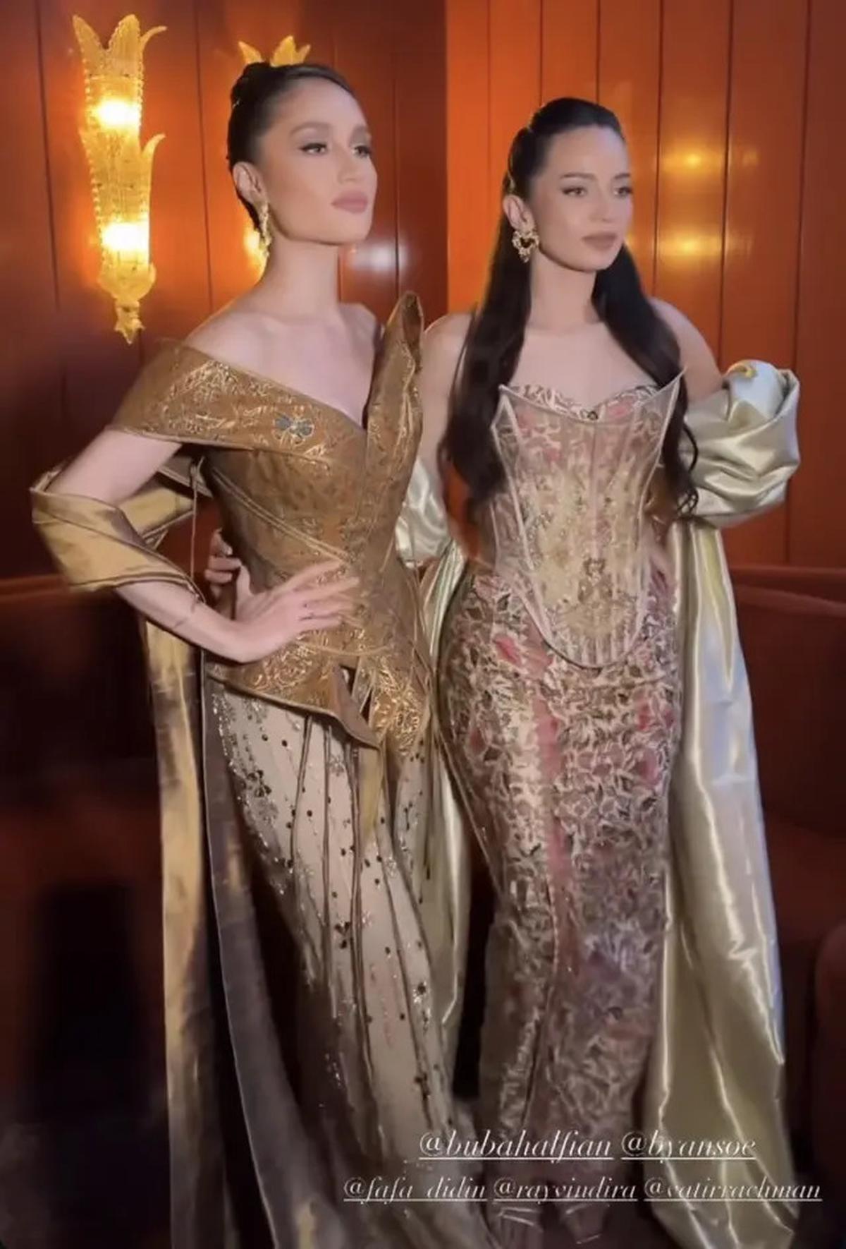 7 Potret Enzy Storia dan Cinta Laura Berbalut Gaun Batik di Paris Fashion Week 2024, Banjir Pujian